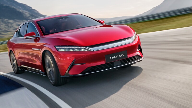 BYD Han EV 2022, lujoso sedán eléctrico que llega a Colombia