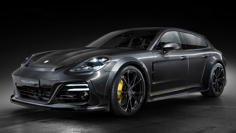 Porsche Panamera Sport Turismo por Techart gana más de 700 hp y una carrocería bastante agresiva
