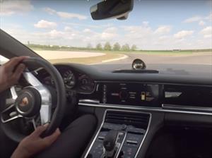 Así se vive un Hot lap a bordo del Porsche Panamera 4 E-Hybrid 2018