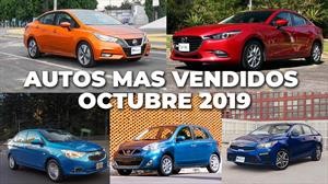 Los 10 autos más vendidos en octubre 2019