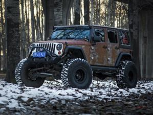 Un Jeep "oxidado" a pedido del cliente