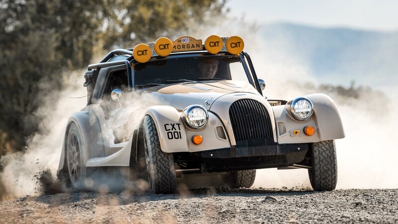 Morgan Plus Four CX-T La llamativa variante offroad del clásico inglés