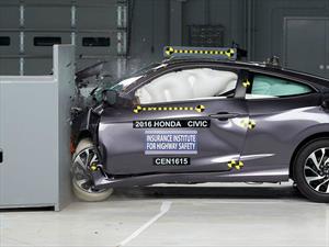 Honda Civic Coupé 2016 obtiene el Top Safety Pick+ del IIHS