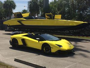 Lancha con 2,700 caballos es inspirada en un Aventador