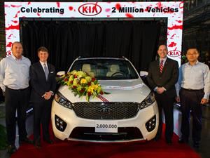 Kia alcanza dos millones de vehículos producidos en Estados Unidos