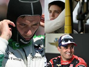 Historias distintas para Gabriel Chaves, Carlos Muñoz y Juan Pablo Montoya en Detroit