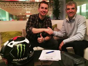 Shark, nueva marca de cascos de Jorge Lorenzo