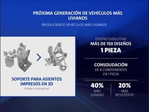 General Motors utiliza la impresión 3D para producir piezas más ligeras y resistentes