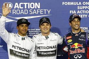 F1 GP de Bahrein, Nico Rosberg larga primero