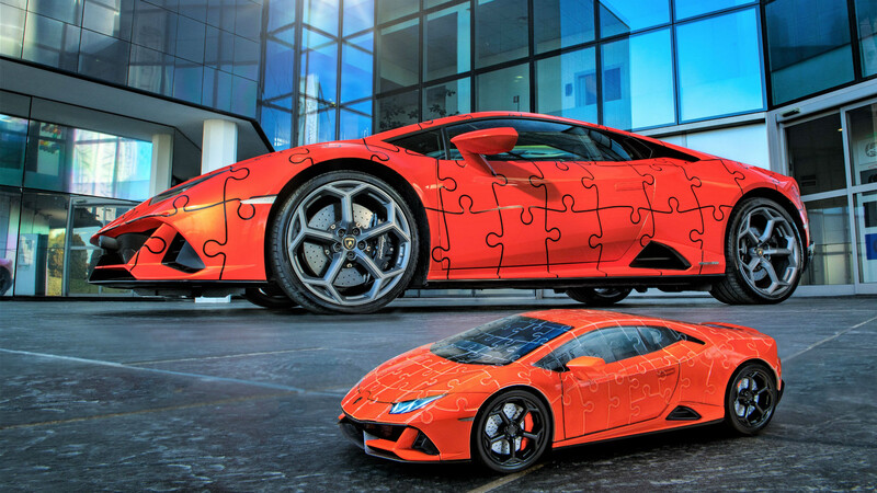 Rompecabezas 3D de Lamborghini Huracán EVO