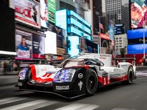 Porsche 919 Hybrid recorre las calles de Nueva York