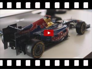 Video: Increíble réplica de un F1 de Red Bull hecha de papel