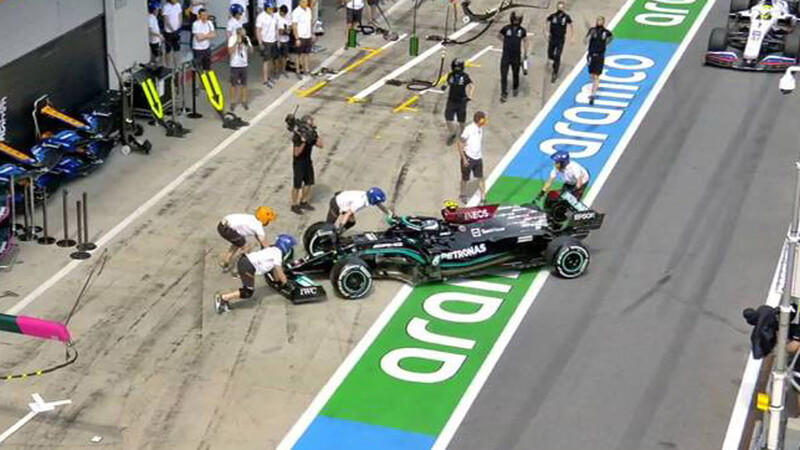 F1 2021: Papelón de Valtteri Bottas en Austria