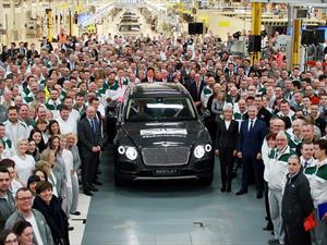 Bentley inicia la producción del Bentayga