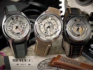Un reloj con el sello del Porsche 911
