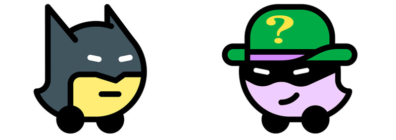 Batman te puede guiar por Waze