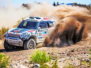 Nasser Al-Attiyah del MINI X-RAID Team se adjudicó la octava etapa