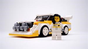 Audi rinde tributo a Michèle Mouton con un set especial de Lego