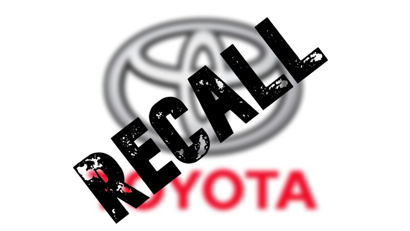 Recall global de Toyota: 5.8 millones de vehículos afectados