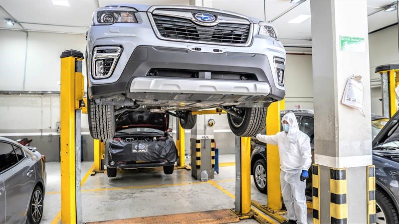 Subaru ofrece servicio posventa a domicilio