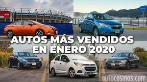 Los 10 autos más vendidos en enero 2020