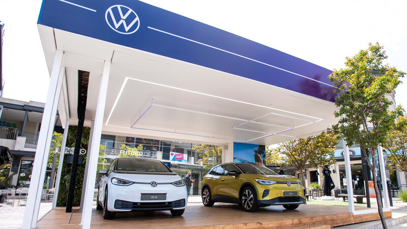 Volkswagen ID eléctricos ya podés verlos en persona