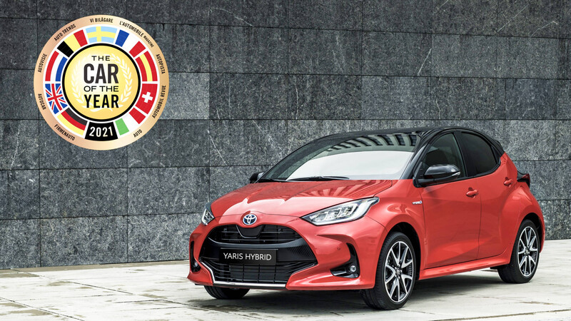 El Toyota Yaris es el Auto del Año 2021 en Europa