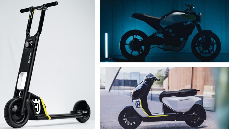 Aparece la trilogía eléctrica de Husqvarna