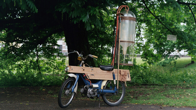 Esta moto se impulsa con ¡gases de los pantanos!