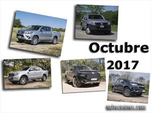 Top 9: las pick-ups más vendidas de Argentina en octubre de 2017