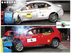 Volkswagen Golf y Toyota Corolla obtienen 5 estrellas en Latin NCAP