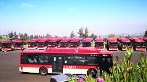 Presentan primer electrocorredor de buses en Latinoamérica