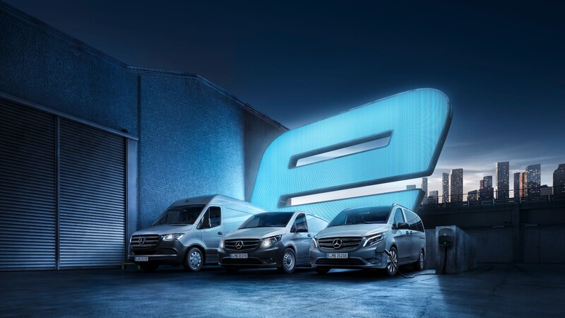 Mercedes-Benz avanza en la electrificación de sus comerciales