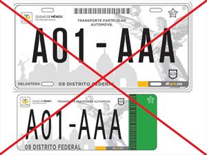 Ciudad de México tendrá nuevas placas