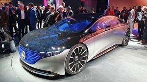 Mercedes-Benz Vision EQS, adelanta cómo será el Clase S 100% eléctrico