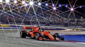 F1 2019: apareció Vettel en Singapur