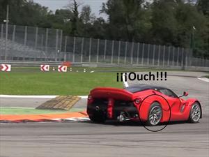Video: LaFerrari XX se quiebra una pata