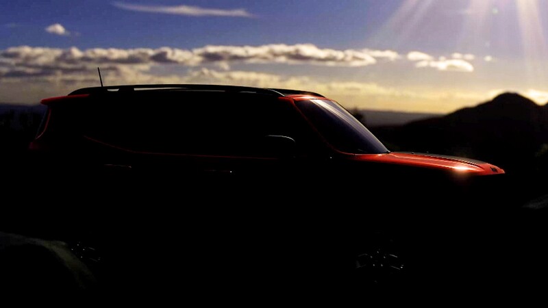 Video: primer teaser de la próxima generación Jeep Renegade