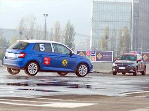 Skoda Fabia elegido por Latin NCAP para demostrar tecnología en seguridad