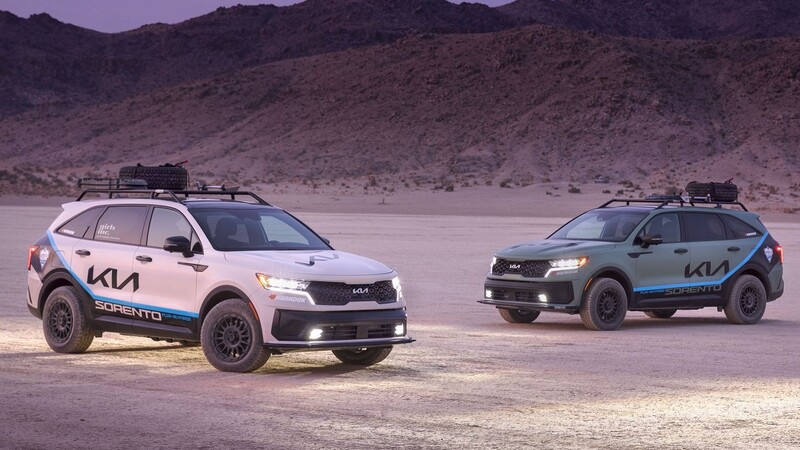 Kia compite con dos Sorento Hybrid Plug-in en el Rebelle Rally, un evento exclusivo de mujeres