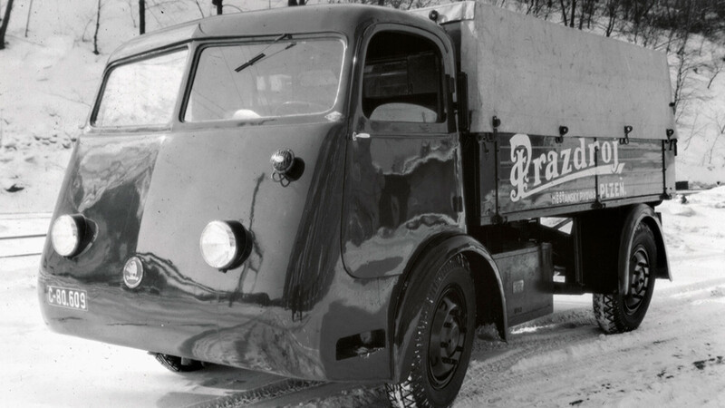 Primer eléctrico de Skoda fue un camión repartidor de cervezas 1939