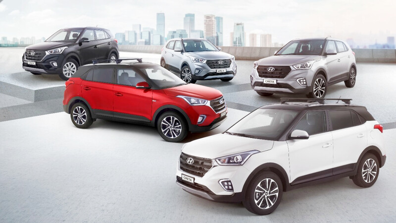 Cinco nuevas versiones de Hyundai Creta
