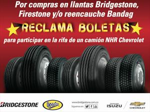 Ruede en una NHR con Bridgestone, Firestone o Bandag