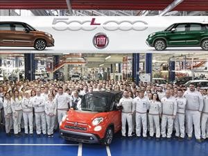 FIAT celebra la fabricación de medio millón de unidades de 500L