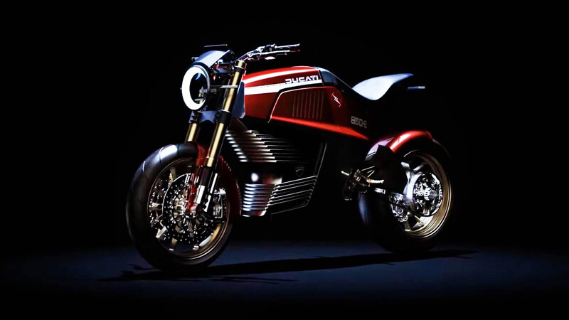 Italdesign nos muestra como se vería una Ducati eléctrica