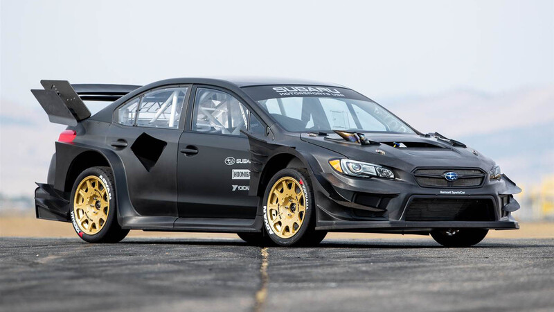 Subaru presenta un bestial STI para las Gymkhanas de Travis Pastrana