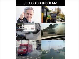 Top 10: Los mejores memes del “Hoy no Circula”