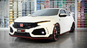 Alto juguete: Honda Civic Type R a escala real y de LEGO