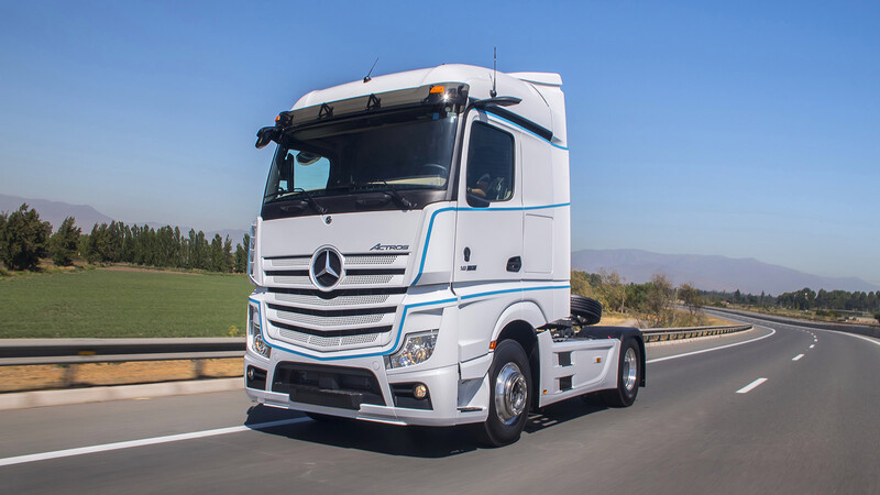 Mercedes-Benz New Actros es el primer vehículo de Chile en reemplazar los espejos por cámaras