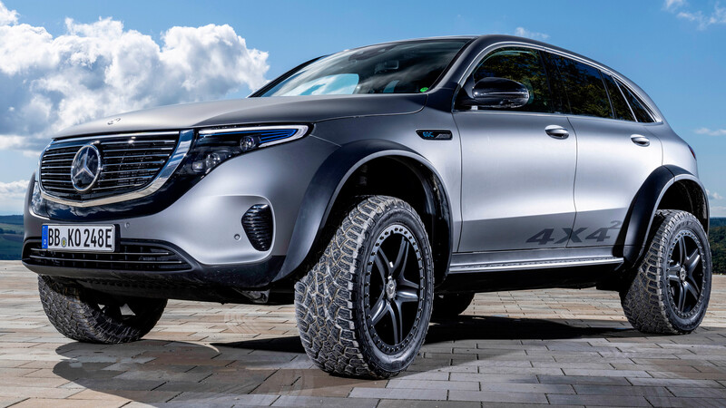 Mercedes-Benz EQC 4x4 Concept es un SUV todoterreno totalmente eléctrico